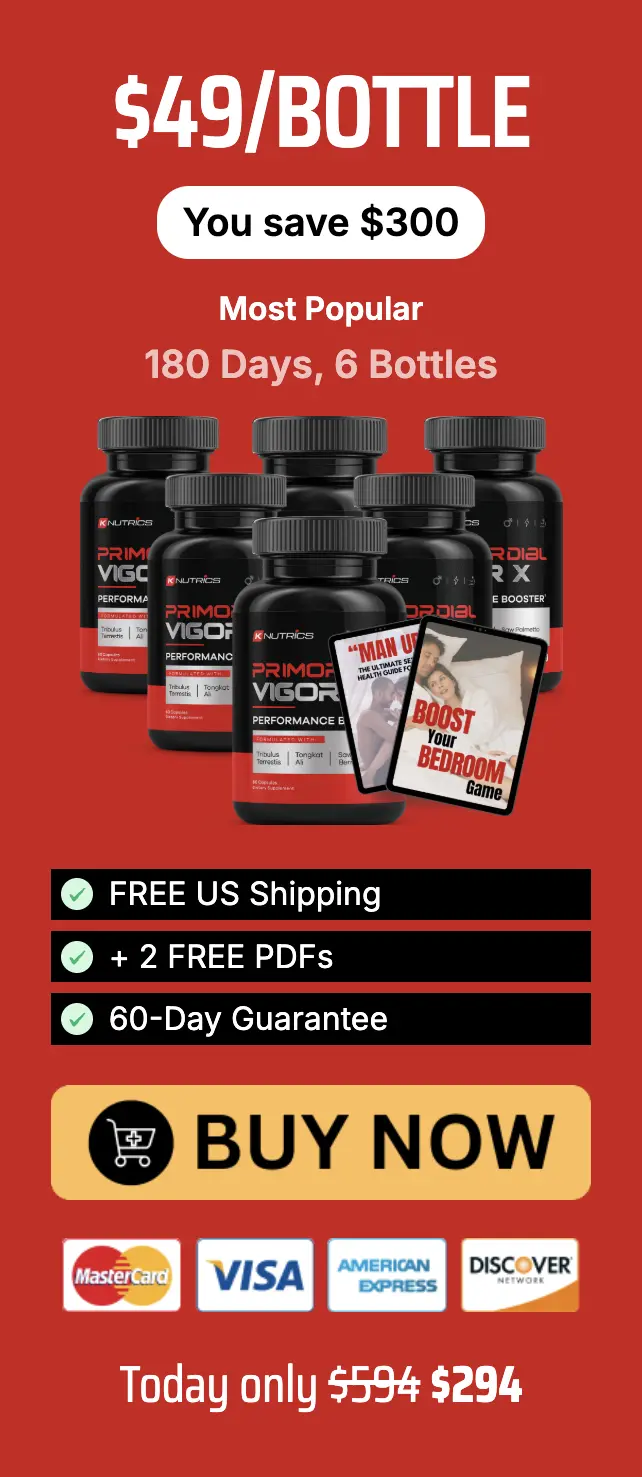 Primordial Vigor X 6 bottles